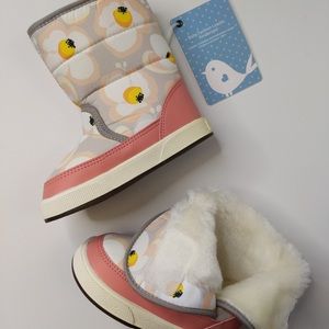 NWT Kinderspel padded toddler boots size 7.5 T